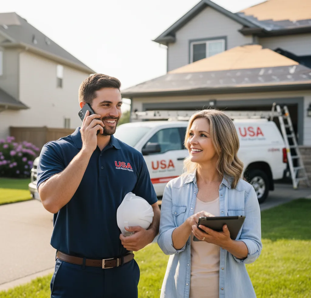 USA Roof Repair Experts customer support in West Richland